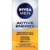 Nivea Men Active Energy moisturizing cream with caffeine