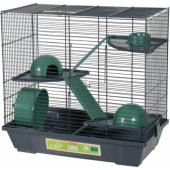 Zolux ZOLUX EHOP hamster cage 50 cm, triple, color green.