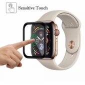 "3D Curved Tempered Glass for Apple Watch 41mm" Black