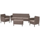 Salemo 3 Seater Set Beige