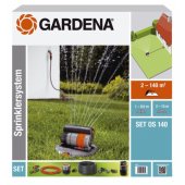 Gardena OS140 dipped four-sprinkler (8222)