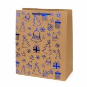 GIFT BAG CHRISTM TK-30S 26.4X32.4X13.7CM