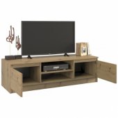 Topeshop Stolik/ Szafka RTV Malwa 120CM Dąb Artisan