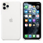 "iPhone 11 Pro Max Silicone Case MWYX2ZM/ A" White