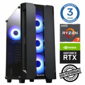 Ryzen 7 5700X 32GB 1TB SSD M.2 NVME RTX3050 6GB no-OS