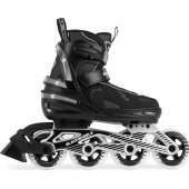 Blackwheels Flex Pro recreational adjustable roller skates black r. M