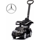 _7518662 Ride-on with handle Mercedes C-Class deluxe black vehicle