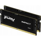 Fury Impact Black 2x16GB DDR5 6400MHZ SO-DIMM KF564S38IBK2-32