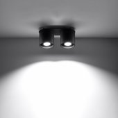 Orbis 2 SL.0054 2x40W GU10 Black