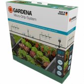 GARDENA Micro-Drip System Drip Irrigation Set Raised Bed/ Bed, 35 Plant