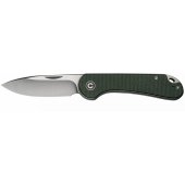 CIVIVI Elementum Slip Joint Green Micarta