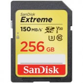 Extreme SDXC 256GB V30 UHS-I U