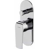 Cersanit City bathtub mixer concealed chrome (S951-345)