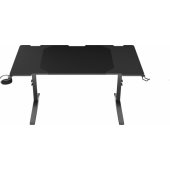 Modular Gaming Desk Holm 140 RGB Anthracite Black