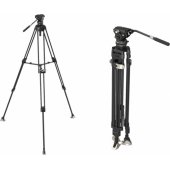 3989 Heavy-duty Carbon Fiber Video Tripod Kit FreeBlazer AD-100