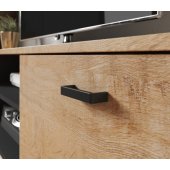 SOHO 140x43x37 Lefkas Oak/ Black