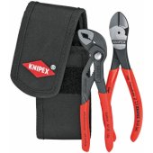 Knipex 002072V02 - red / black, w etui, 2-parts set