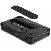 Enclosure M.2/ 2.5" SATA USB 3.2 Black 42020