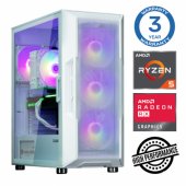 Ryzen 5 5500 16GB 500SSD M.2 NVME RX580 8GB no-OS White