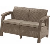 Corfu Love Seat Beige