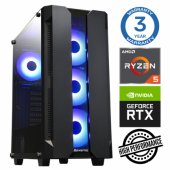 Ryzen 5 5600X 32GB 500SSD RTX3050 8GB DOS