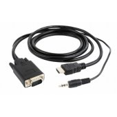 HDMI male - VGA male / 3.5 mm male 1.8 m (84099)