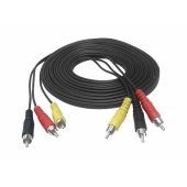 3RCA - 3-RCA | 1,2 m | Black