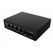 Light Industrial PoE 1xBT 3xAT 2xSFP Din