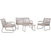 MACOS table, sofa and 2 chairs beige