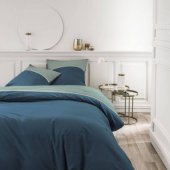 Bed Linen Set BASIC Blue 240x220cm, 63x63cm
