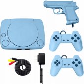 RF-2GUN retro console with 22 8-bit games with 2 joysticks + game gun
