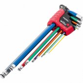 Wiha L-key set in ErgoStar holder, screwdriver (multi-colored, 9 piece