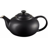 Teapot stoneware 1,3L Black
