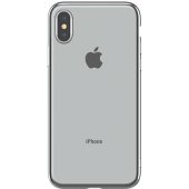 "Glitter Back Case iPhone XS Max" Silver
