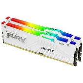 Fury Beast White RGB EXPO 64GB DDR5 5600MHz DIMM KF556C36BWEAK2-64