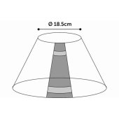 Pēcoperācijas apkakle "CAPO" ar lipekļiem 18.5 cm 503001 N1