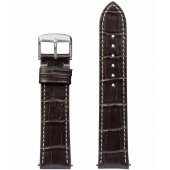 20mm Brown Leather Strap