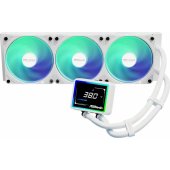 Challenger White 360 Digital 120 mm CPU Cooler 90-ACLA36-WAAGA6
