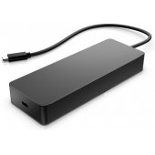 HP Universal USB-C Multiport Hub, docking station (black, USB-A, USB-C