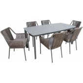 Beida Table and 6 Chairs
