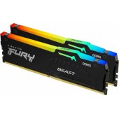 Fury Beast RGB Black 2x16 DDR5 6000MHz DIMM CL30 KF560C30BBEAK2-32