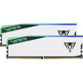Viper Elite 5 RGB White 2x16GB DDR5 6200MHz DIMM CL42 PVER532G62C42KW