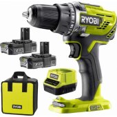 Ryobi R18DD3-220S 18 V drill/ driver 2 x 2 Ah battery pack