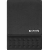 Memory Foam Mousepad Square Black