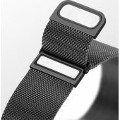 22mm Black Magnetic Strap (Milanese Version)