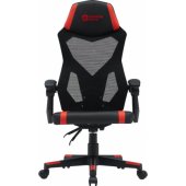 Gaming chair Flow MCH01 Mesh Black Red