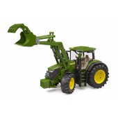 John Deere 7R 350 with front loader, model vehicle (green)