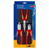 Knipex 00 20 12 Electro pliers set - 3-pieces