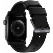 Modern Active Pro Waterproof Leather 42/ 44mm Black Connector Black