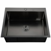 Kitchen sink NT 540x510x200mm Black
